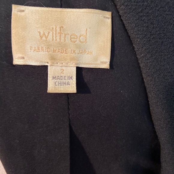 Aritzia Wilfred Black Moto Vest - Picture 5 of 5